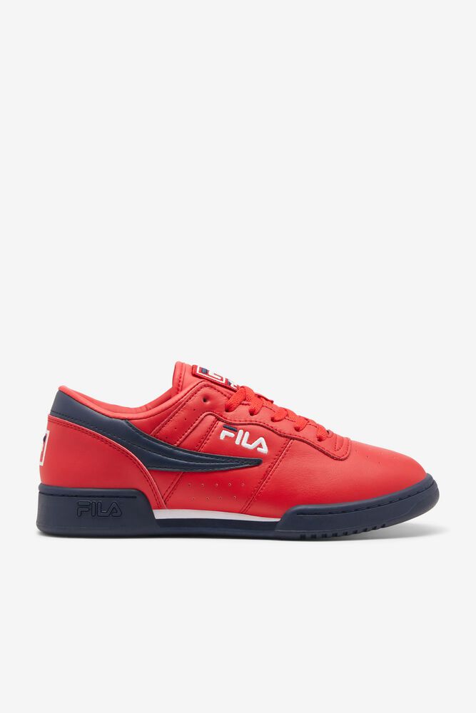 Fila Trainers Mens Red Original Fitness - Ireland 81235-HYCK